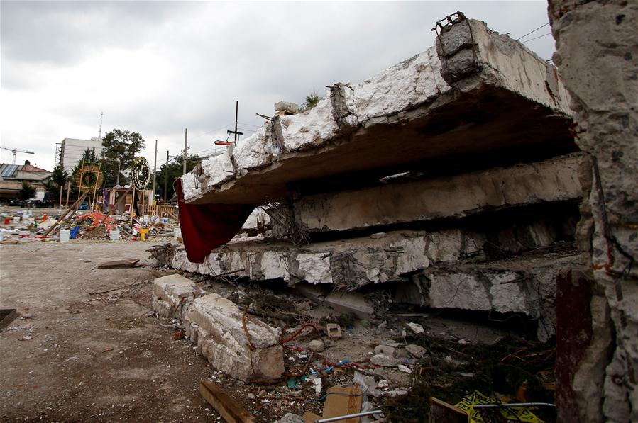 MEXICO-MEXICO CITY-EARTHQUAKE-DEATH TOLL RISE