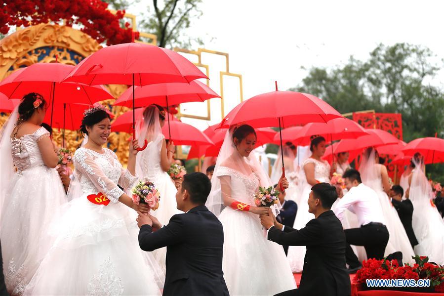 #CHINA-SHANDONG-QINGDAO-WEDDING CEREMONY (CN)