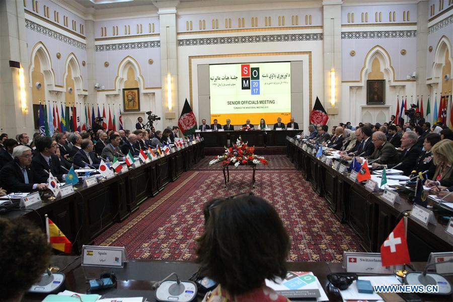 AFGHANISTAN-KABUL-SENIOR OFFICIALS MEETING