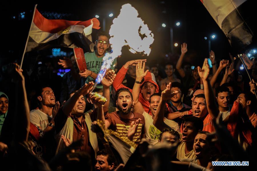 (SP)EGYPT-CAIRO-WORLD CUP 2018-QUALIFICATION-CELEBRATION