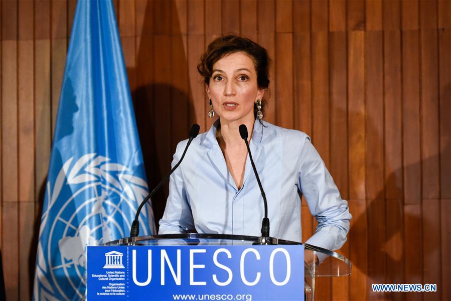 FRANCE-PARIS-UNESCO-DIRECTOR-GENERAL-CANDIDATE-AUDREY AZOULAY