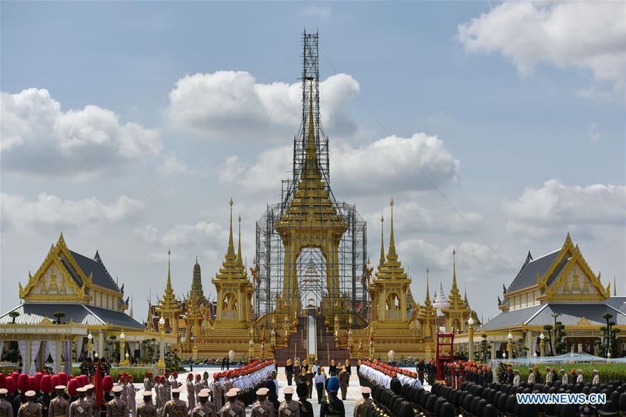 THAILAND-BANGKOK-KING-BHUMIBOL-FUNERAL-REHEARSAL