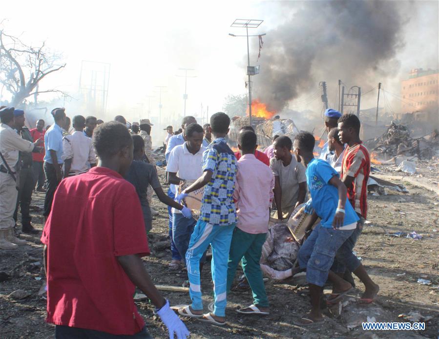 SOMALIA-MOGADISHU-BOMB EXPLOSION