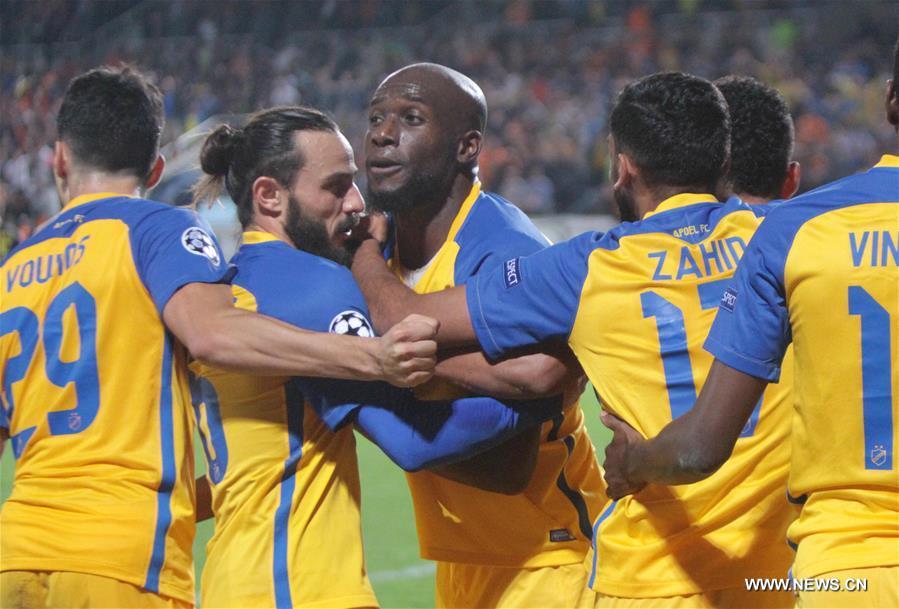 (SP)CYPRUS-NICOSIA-SOCCER-UEFA CHAMPIONS LEAGUE-BORTMUND VS APOEL