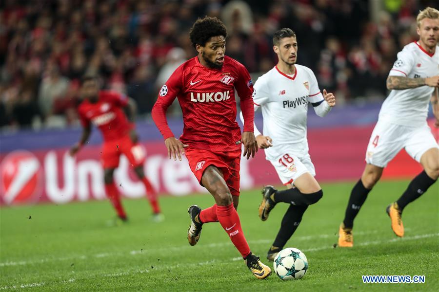 (SP)RUSSIA-MOSCOW-SOCCER-CHAMPIONS LEAGUE-MOSCOW SPARTAK VS SEVILLA