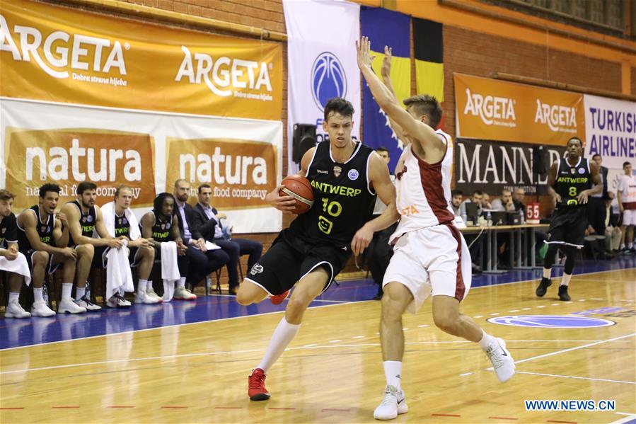 (SP)BOSNIA AND HERZEGOVINA-SARAJEVO-BASKETBALL-FIBA EUROPE CUP 2018-BOSNA VS TELENET GIANTS ANTWERP