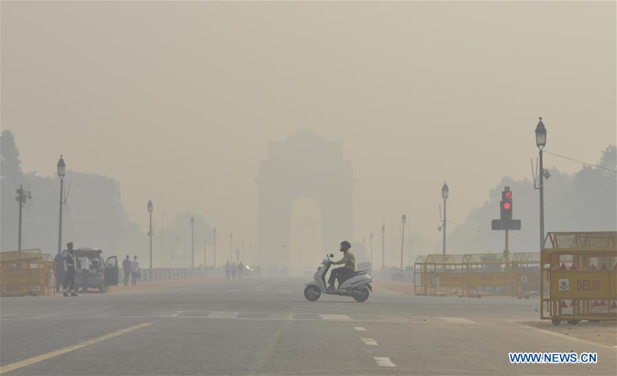 INDIA-NEW DELHI-ENVIRONMENT POLLUTION