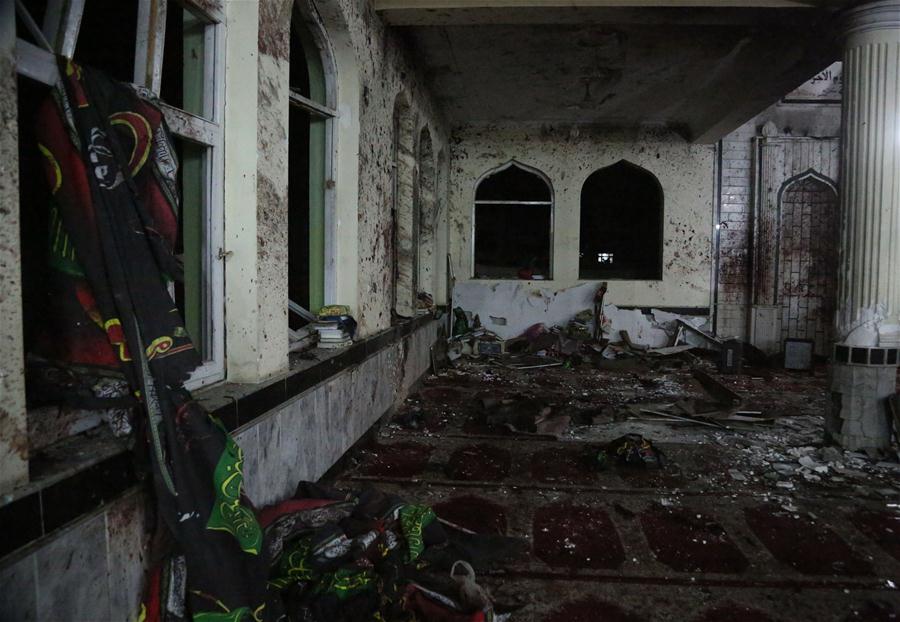 AFGHANISTAN-KABUL-MOSQUE-SUICIDE ATTACK
