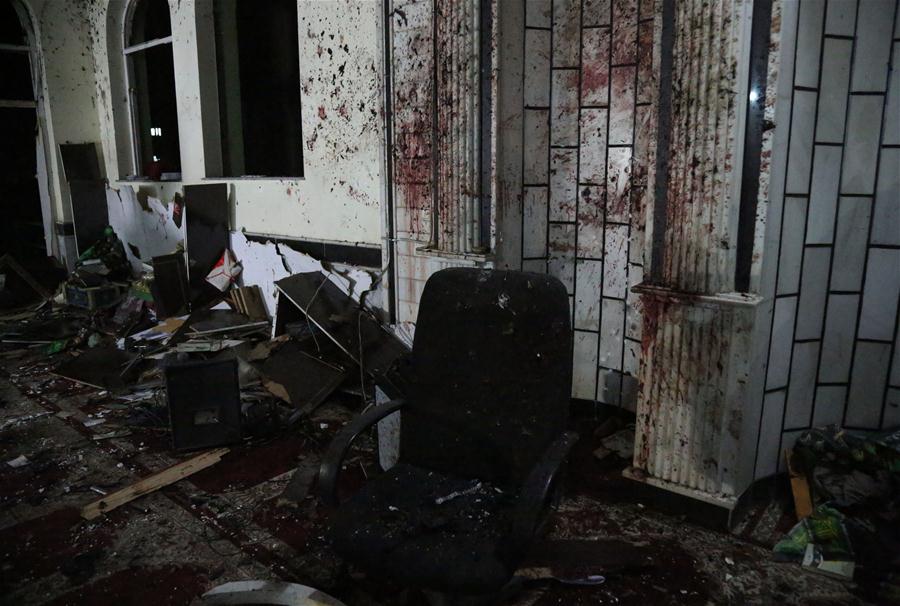 AFGHANISTAN-KABUL-MOSQUE-SUICIDE ATTACK