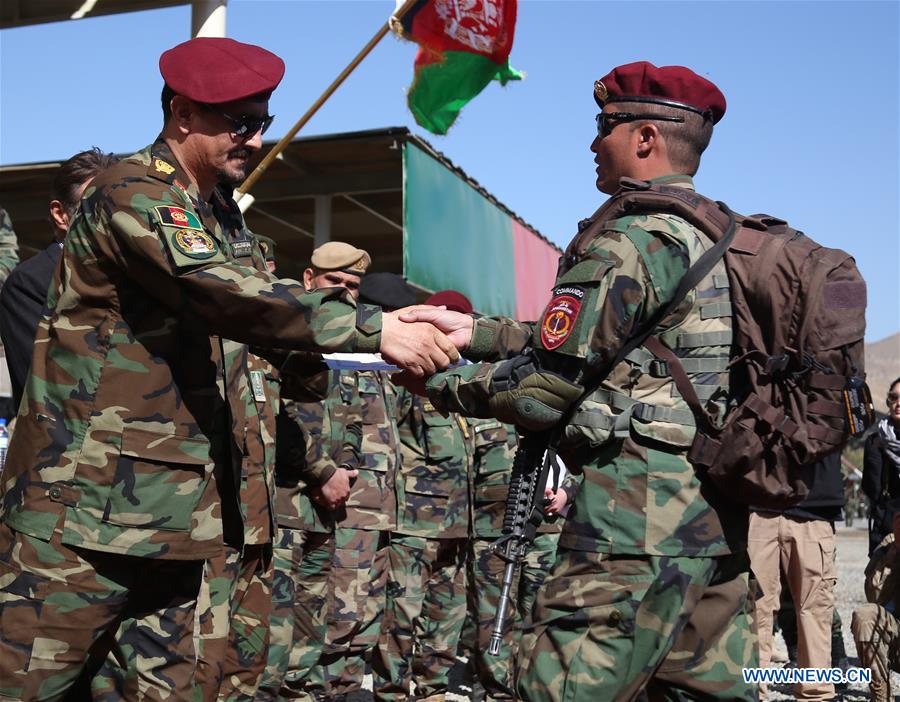 AFGHANISTAN-KABUL-SPECIAL FORCE-GRADUATION CEREMONY