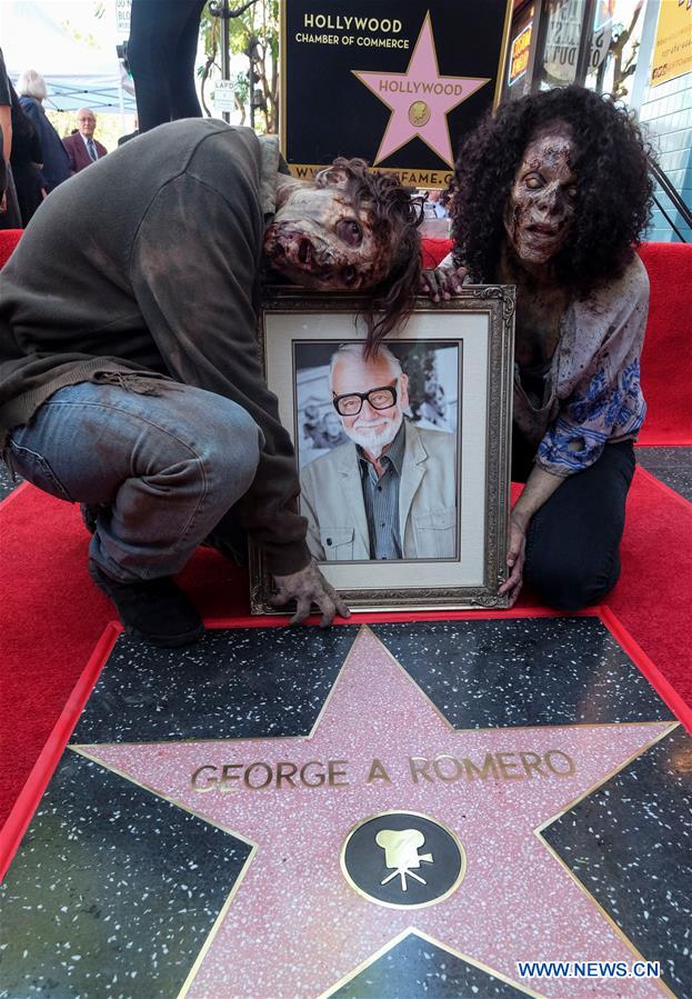 U.S.-LOS ANGELES-HOLLYWOOD-WALK OF FAME-GEORGE A. ROMERO