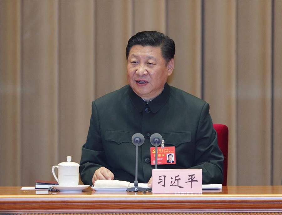 CHINA-BEIJING-XI JINPING-SENIOR MILITARY OFFICERS-MEETING(CN)
