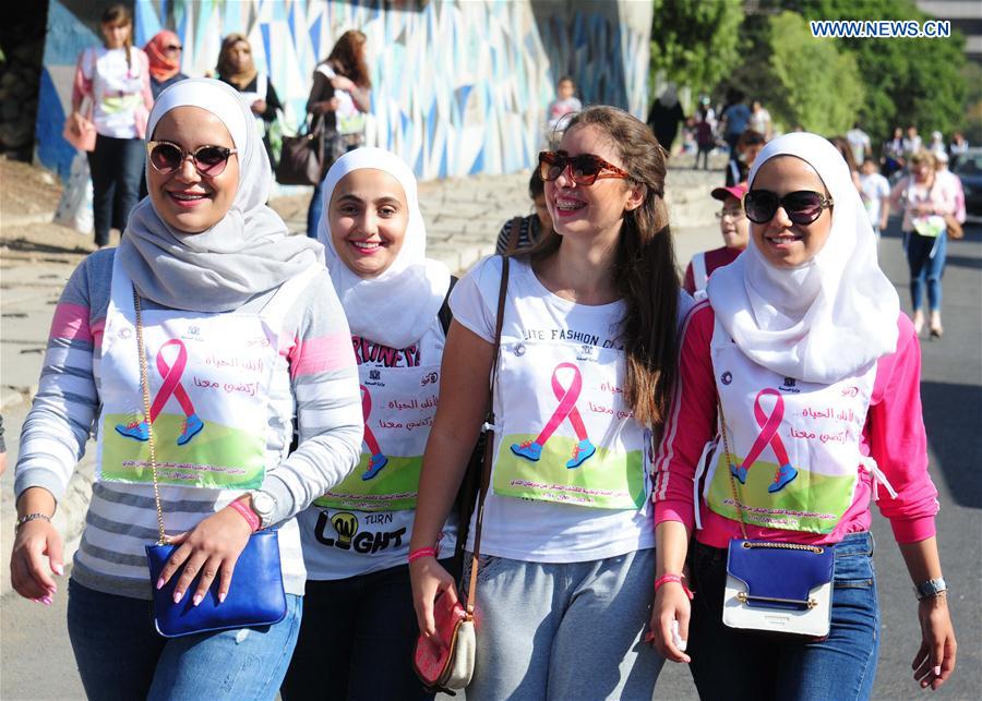 SYRIA-DAMASCUS-EVENT-BREAST CANCER