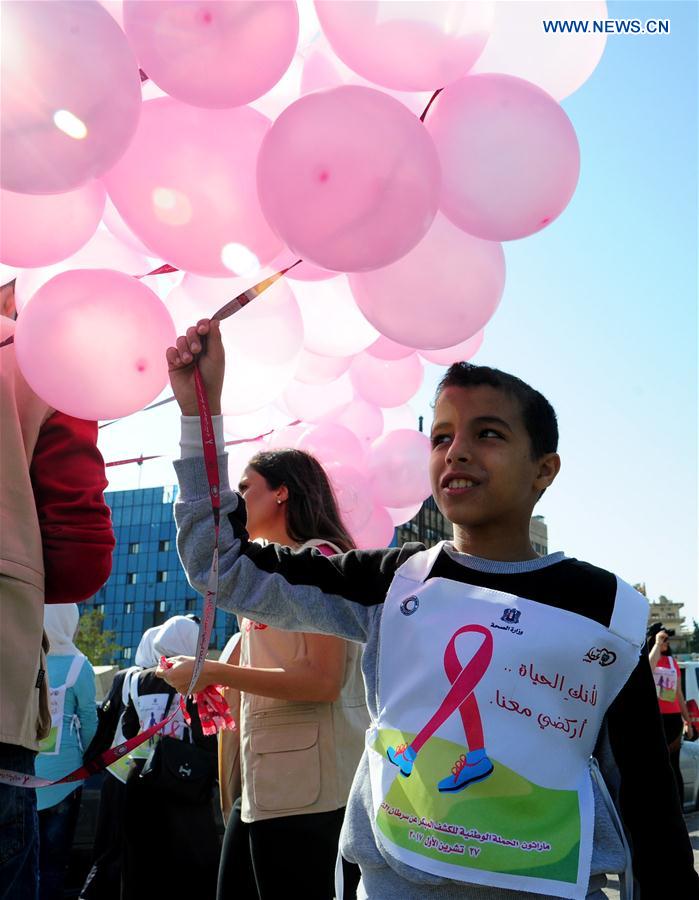 SYRIA-DAMASCUS-EVENT-BREAST CANCER