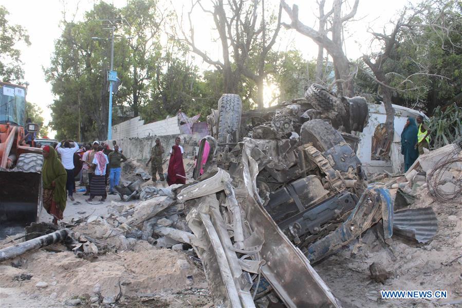 SOMALIA-MOGADISHU-CAR BOMB-EXPLOSION