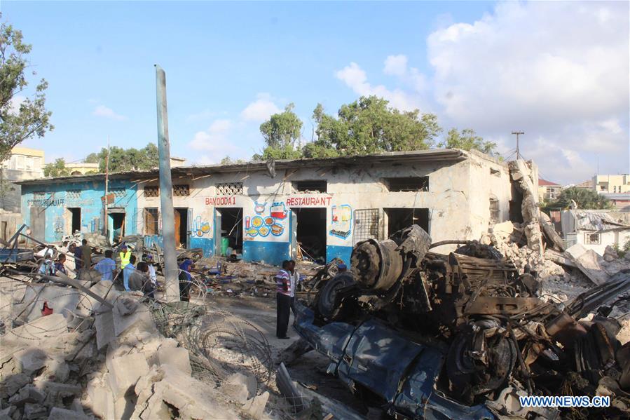 SOMALIA-MOGADISHU-CAR BOMB-EXPLOSION