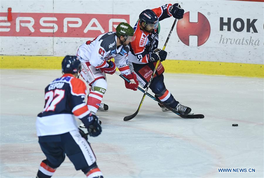 (SP)CROATIA-ZAGREB-ICE HOCKEY-EBEL-KHL MEDVESCAK VS HCB SUDTIROL ALPERIA