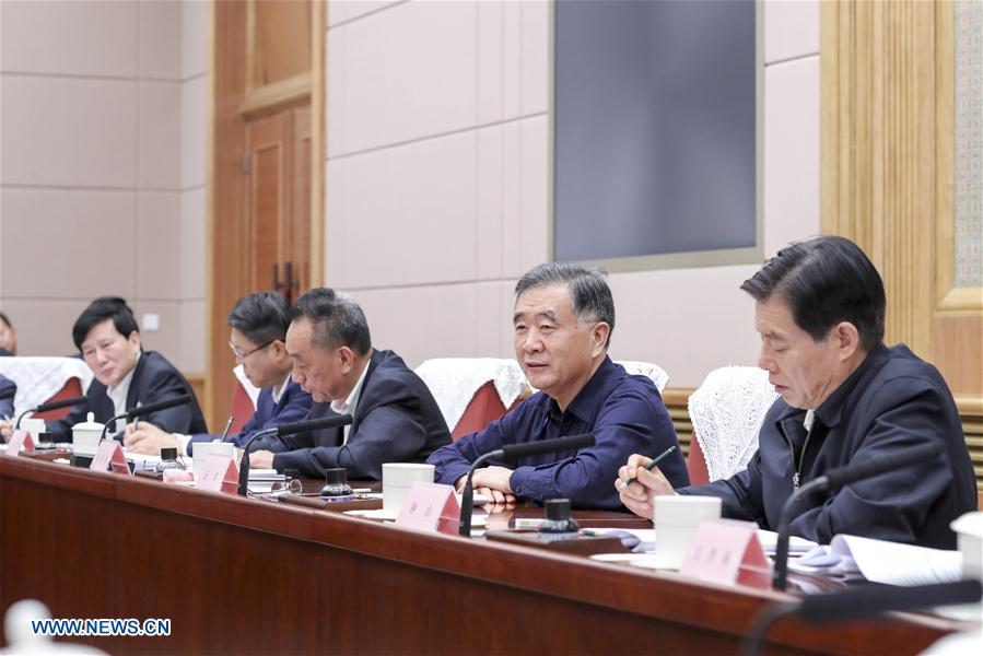 CHINA-BEIJING-WANG YANG-IPR FRAUD-MEETING (CN)