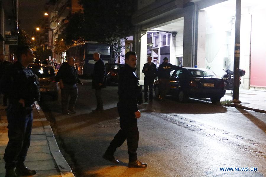 GREECE-ATHENS-SOCIALIST PARTY-HEADQUARTERS-ATTACK