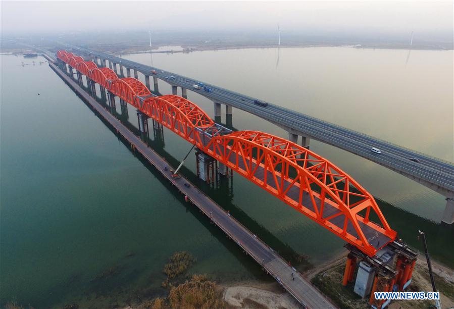 CHINA-BEIJING-ZHANGJIAKOU-HIGH-SPEED RAILWAY-CONSTRUCTION (CN) 