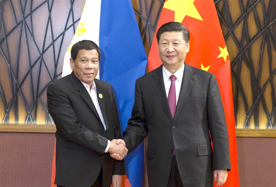 VIETNAM-CHINA-THE PHILIPPINES-XI JINPING-DUTERTE-MEETING