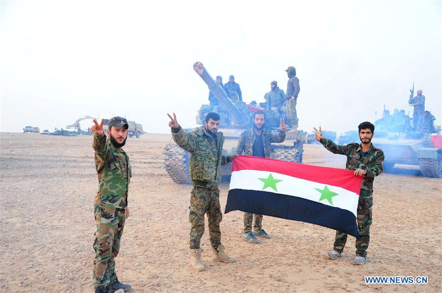 SYRIA-DEIR AL-ZOUR-AL-BUKAMAL-IS-MILITARY OPERATION