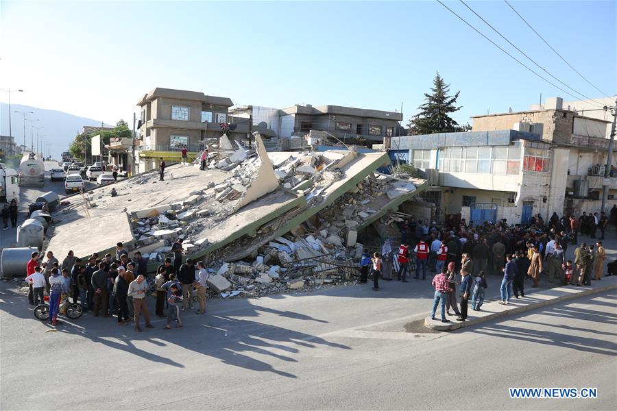 IRAQ-SULAIMANIYAH-EARTHQUAKE