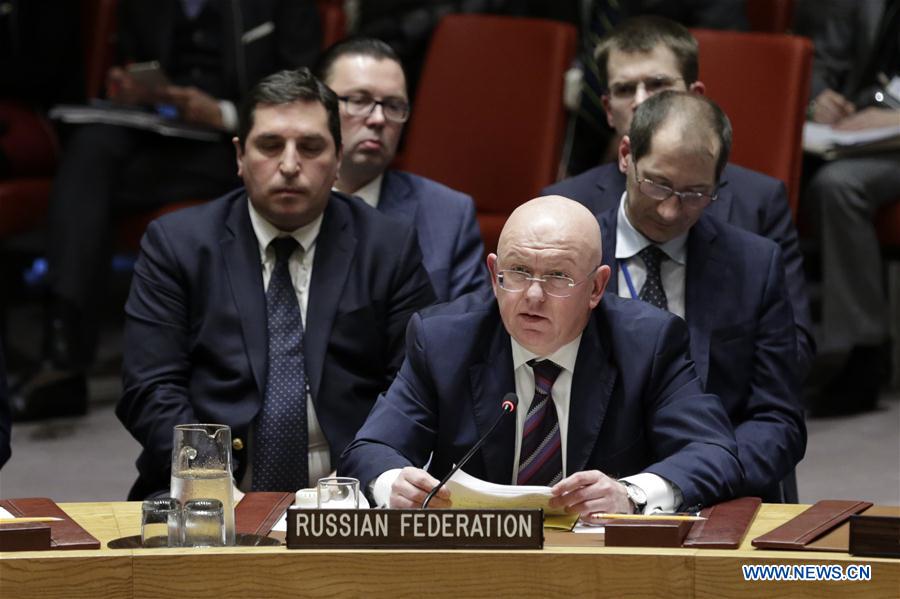 UN-SECURITY COUNCIL-SYRIA-CHEMICAL ATTACKS-MECHANISM-U.S.-DRAFTED RESOLUTION-FAILING