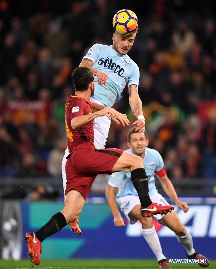 (SP)ITALY-ROME-FOOTBALL-SERIE A-ROMA VS LAZIO