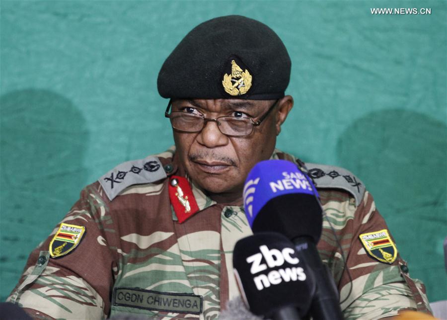 ZIMBABWE-HARARE-ARMY CHIEF-PRESS CONFERENCE