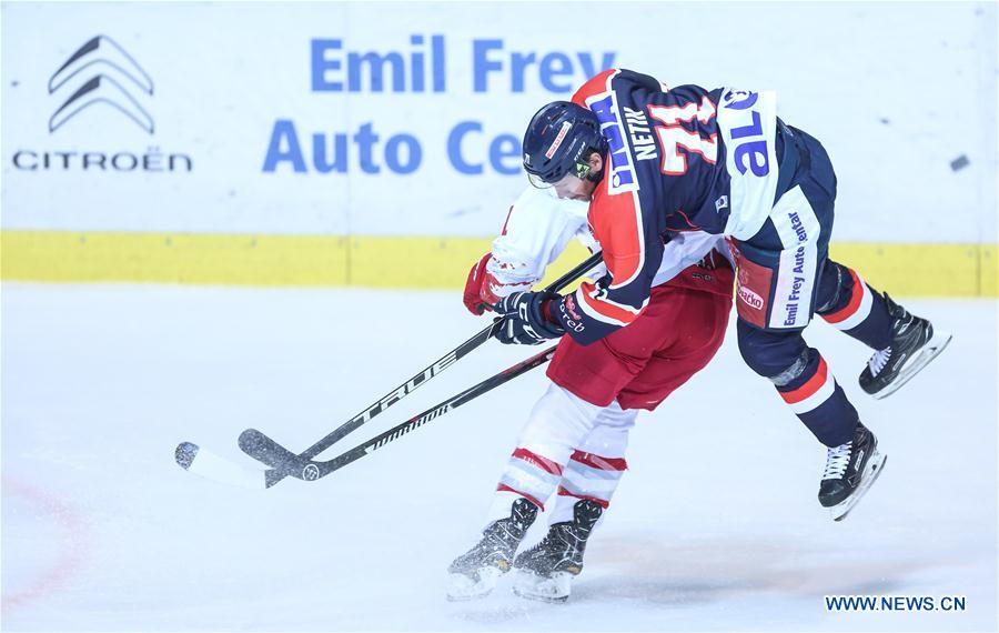 (SP)CROATIA-ZAGREB-ICE HOCKEY-EBEL-KHL MEDVESCAK VS EC RED BULL SALZBURG