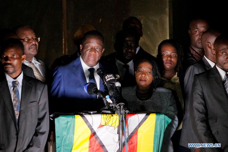 ZIMBABWE-HARARE-EMMERSON MNANGAGWA-PUBLIC APPEARANCE