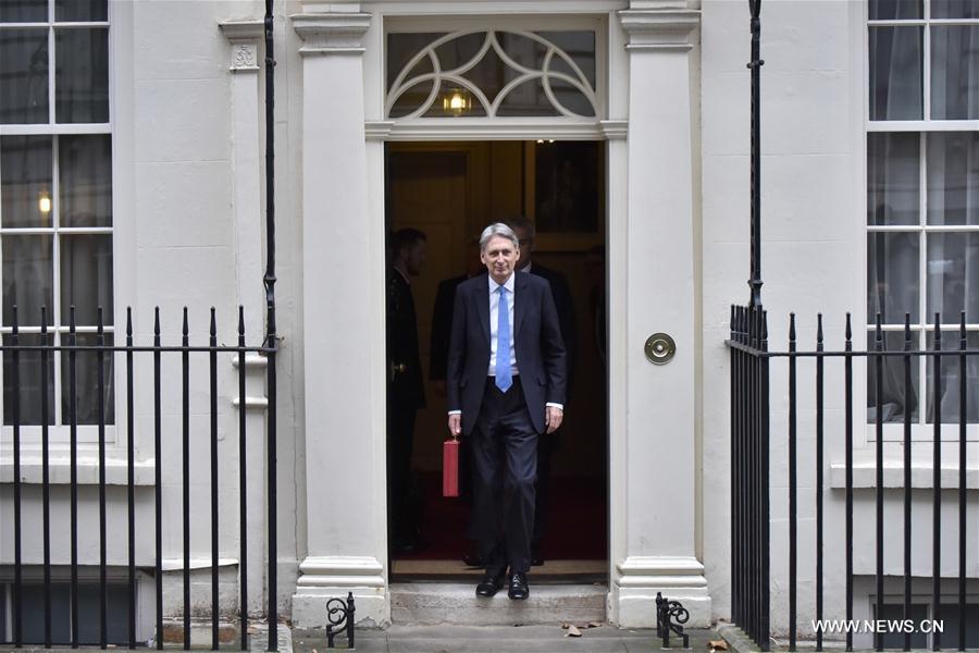 BRITAIN-LONDON-EXCHEQUER-CHANCELLOR-BUDGET-UNVEILING