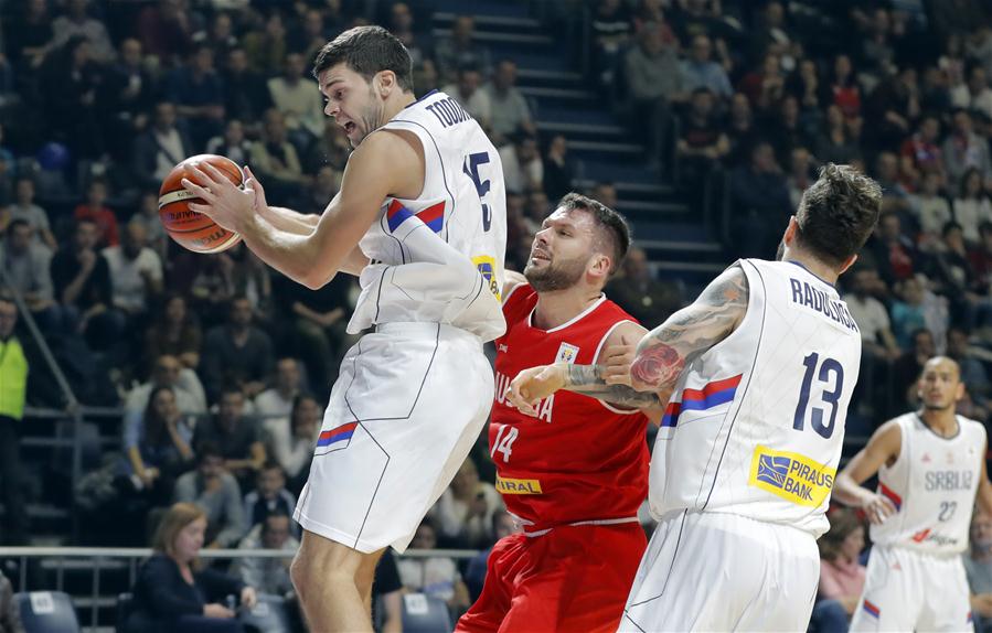 (SP)SERBIA-BELGRADE-BASKETBALL-FIBA WORLD CUP QUALIFICATIONS-SERBIA VS AUSTRIA