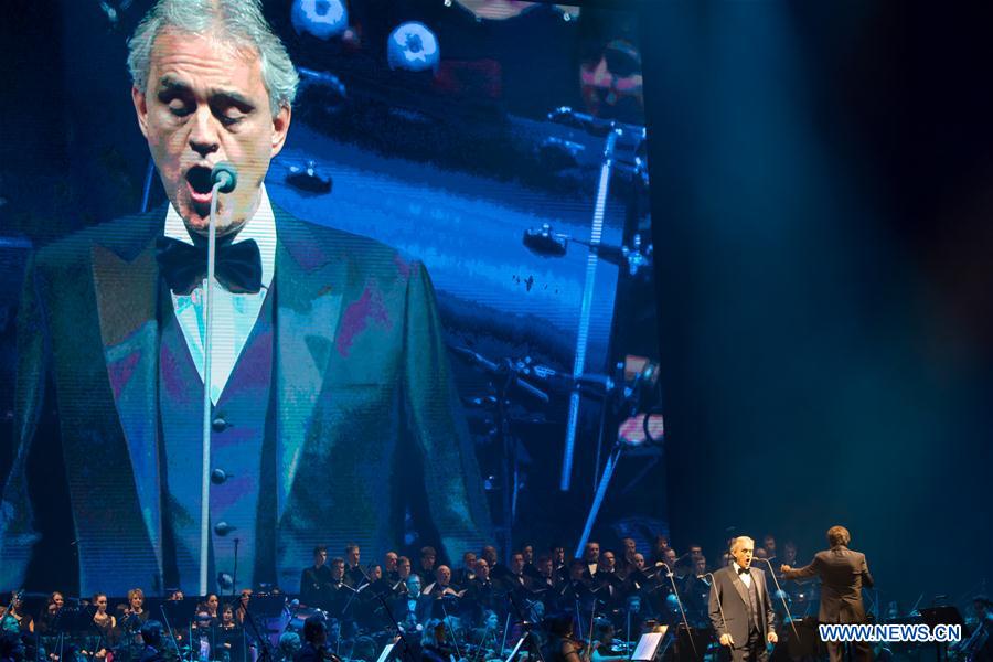 HUNGARY-BUDAPEST-ITALY-ANDREA BOCELLI-CONCERT