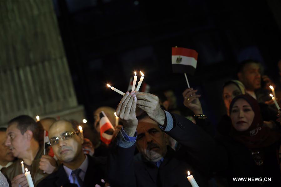 EGYPT-CAIRO-MOSQUE ATTACK-MOURNING