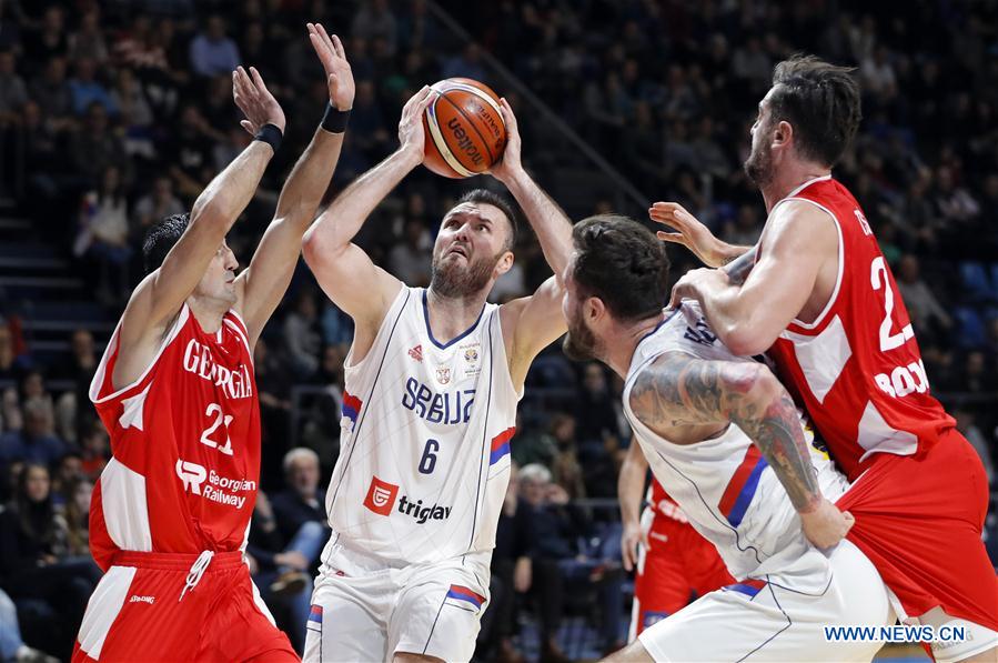 (SP)SERBIA-BELGRADE-FIBA-WORLD CUP-QUALIFICATIONS-SERBIA VS GEORGIA