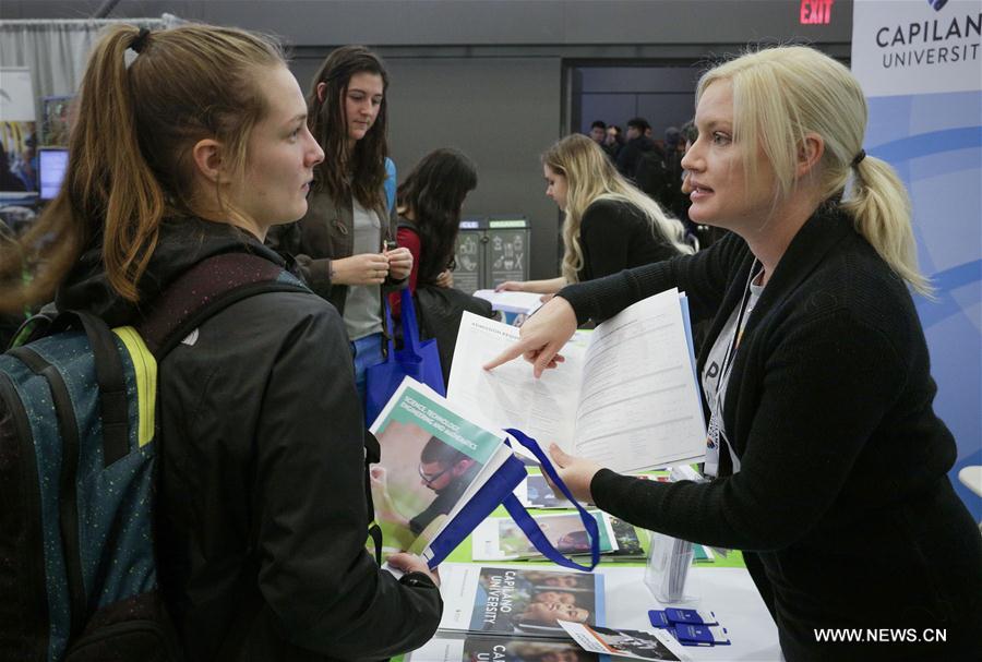 CANADA-VANCOUVER-EDUCATION AND CAREER FAIR