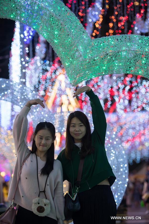 CHINA-MACAO-CHRISTMAS LIGHTS (CN)