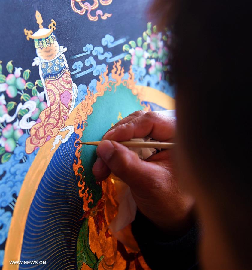 In pics: Tibetan art Tangka painting