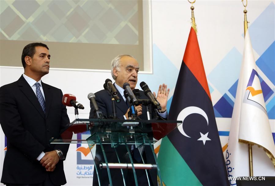 LIBYA-TRIPOLI-ELECTIONS-PRESS CONFERENCE