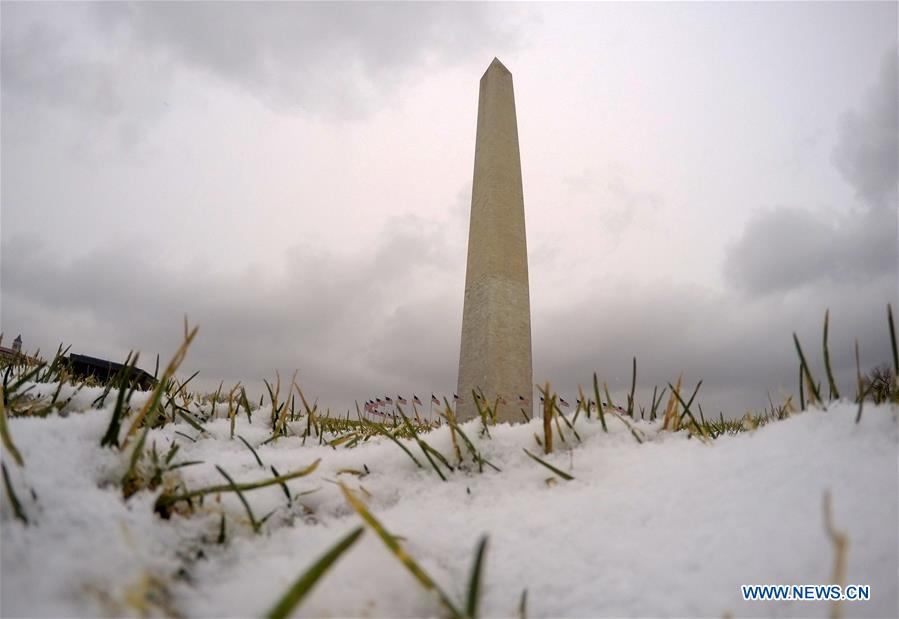 U.S.-WASHINGTON D.C.-SNOWFALL