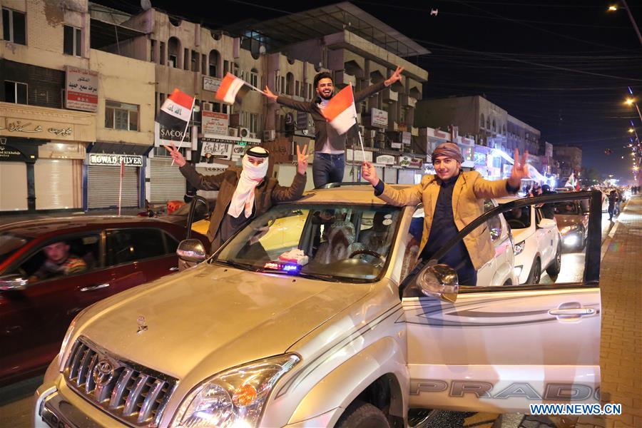 IRAQ-BAGHDAD-FULL LIBERATION FROM IS-CELEBRATION