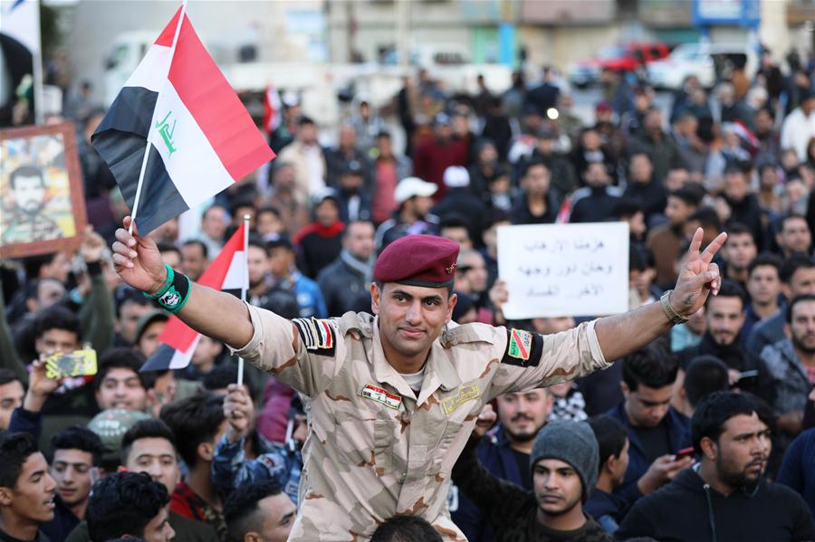 IRAQ-BAGHDAD-LIBRATION FROM THE IS-CELEBRATION