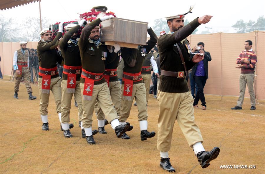 PAKISTAN-LAHORE-ARMY OFFICER-FUNERAL