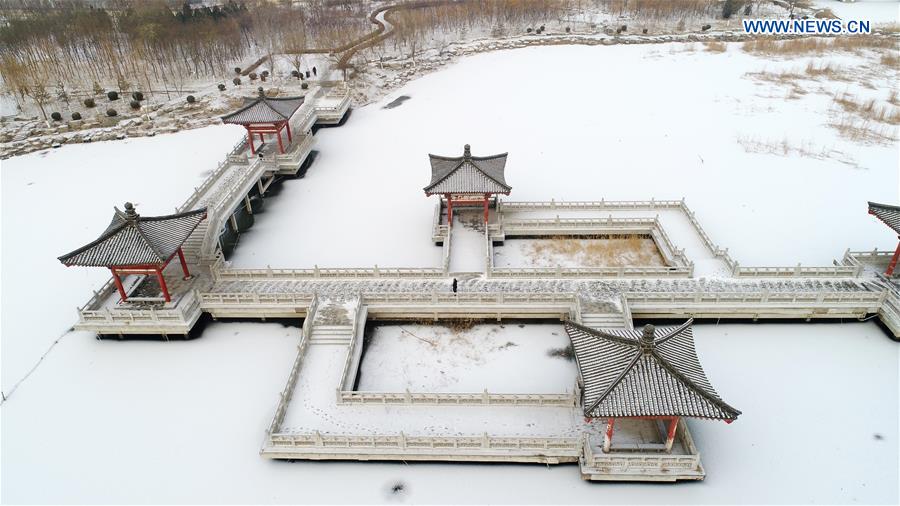 CHINA-YINCHUAN-SNOWFALL (CN)