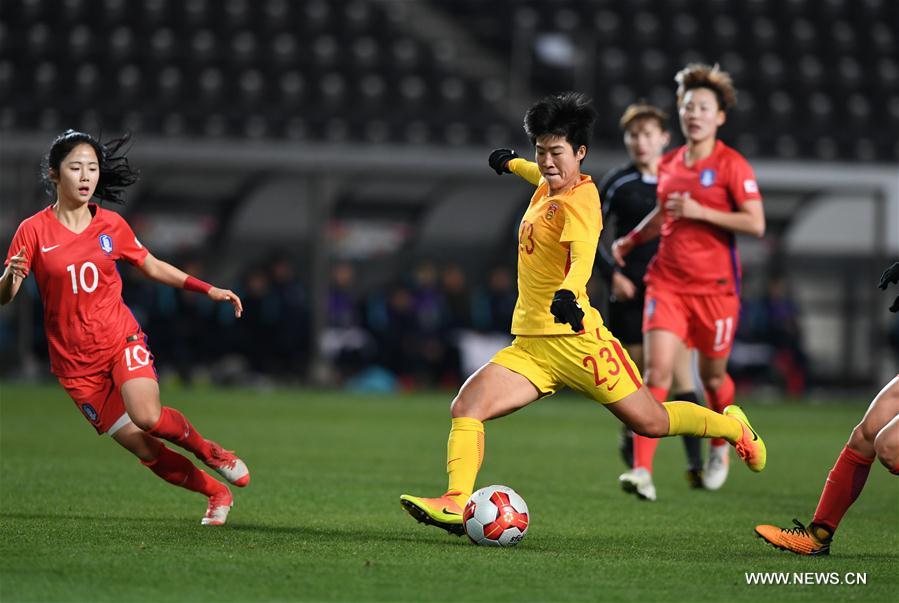 (SP)JAPAN-CHIBA-FOOTBALL-EAFF-EAST ASIA CUP-CHN VS KOR