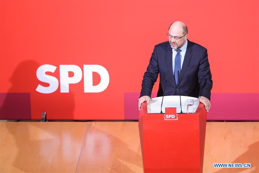 GERMANY-BERLIN-SPD-GRAND COALITION-NEGOTIATIONS