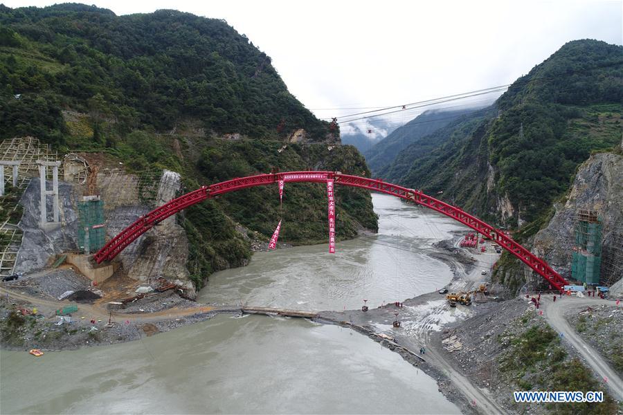 CHINA-SICHUAN PROVINCE-BRIDGES-CONSTRUCTION (CN)