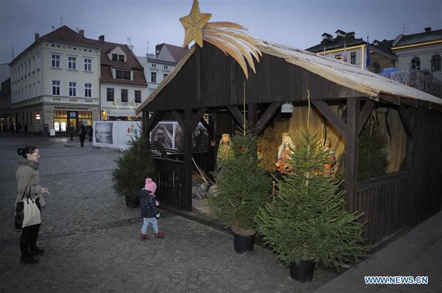 POLAND-BYDGOSZCZ-CHRISTMAS-DECORATIONS